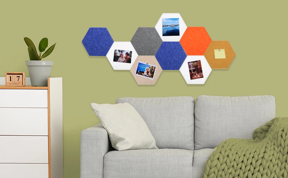 New Arrival Polyester Flame Retardant Pet Felt Acoustic Panel Modern Design Style Sound Absorbing Material supplier