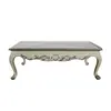 Blanc et argent peint