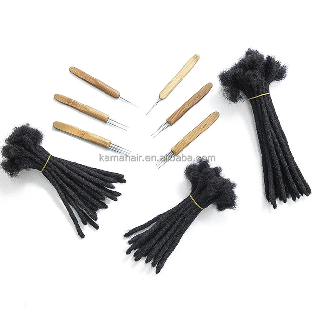 KAMA Dread Lock Extension Natural Dread Crochet Braids Rasta Hair for Locs Wholesale