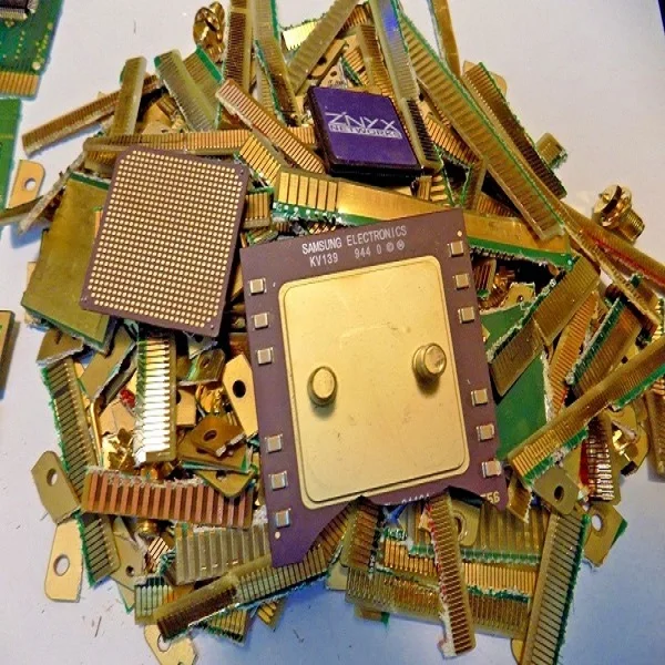 Cpu Processor Scrap With Gold Parts Buy Gold Recovery Cpu Ceramic