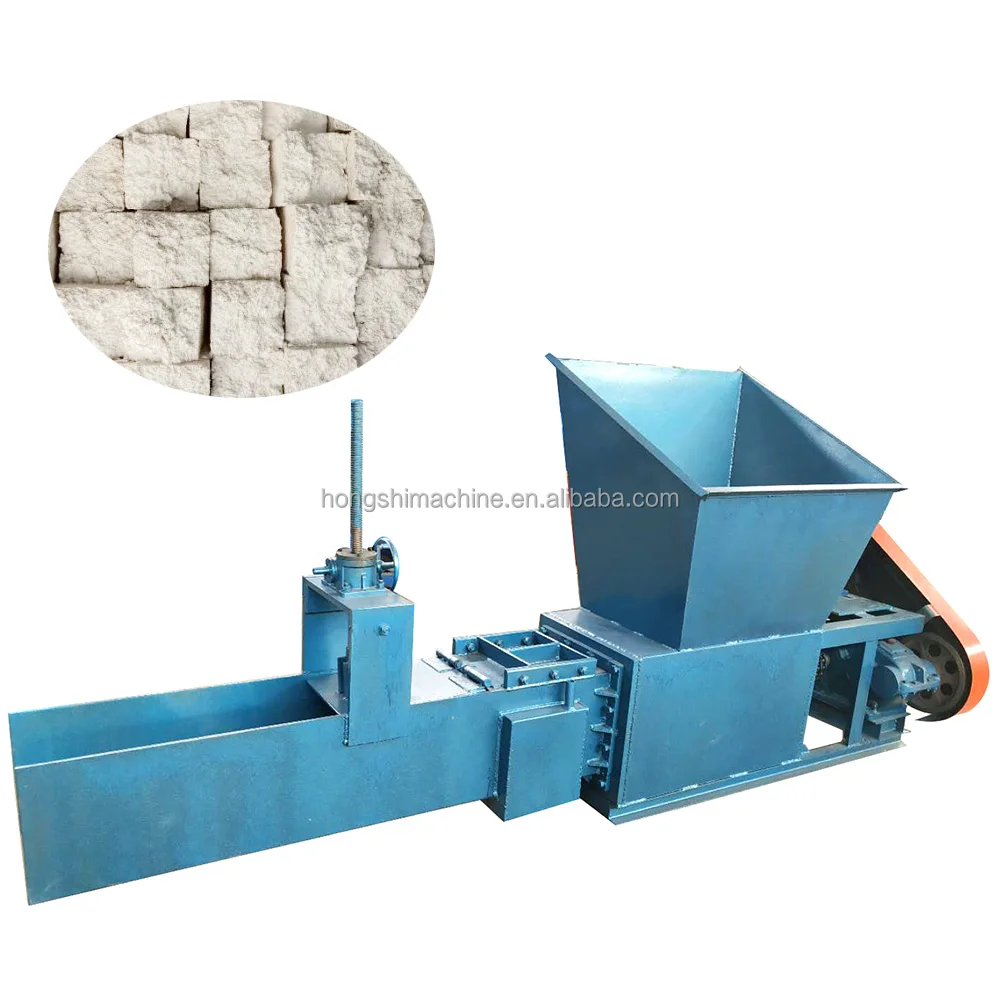 High Quality Automatic Styrofoam Screw Compactor New Condition EPS Foam Cold Press Machine with Motor Foam Block Pattern