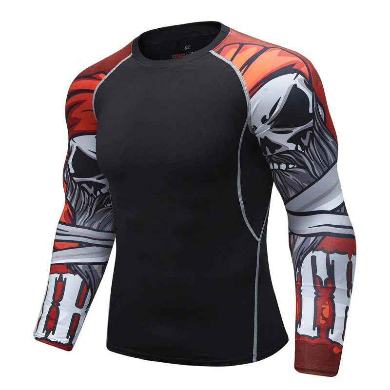 Custom Printed Rash Guard Mma Shorts Muay Thai Shorts Mens Sportswear