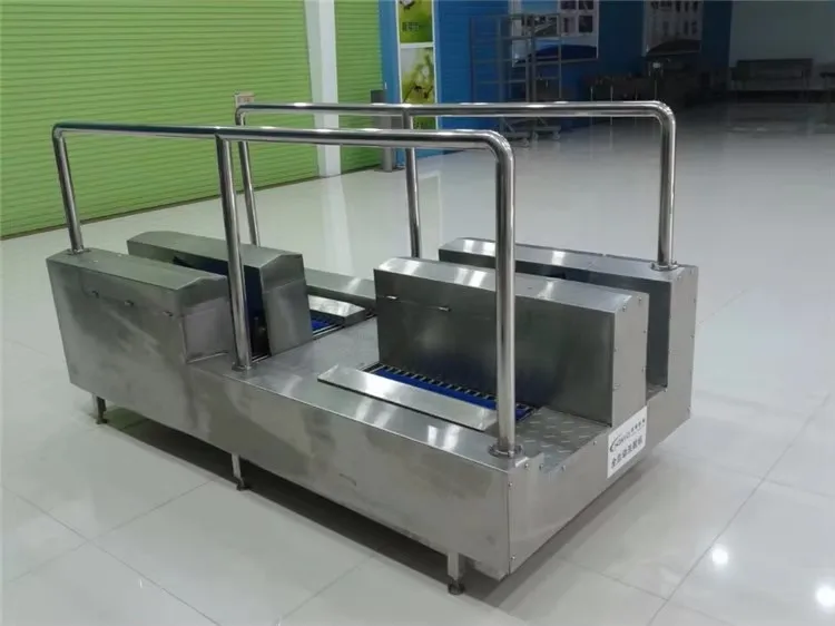 Automatic sanitation cleaning station boots washing machine stainless steel sterilizer for factory food industry