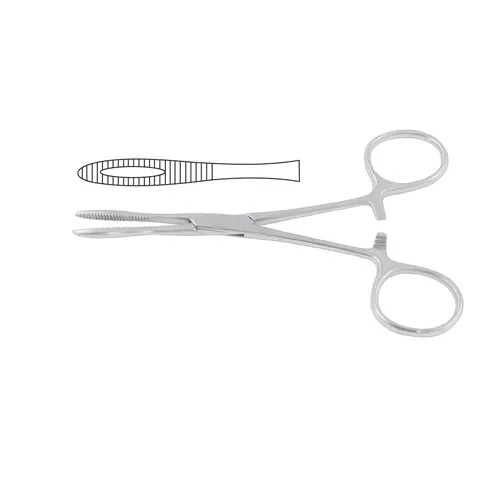 Lovelace Haemostatic Forceps Straight Cross Serrated 1 X 2 Teeth ...