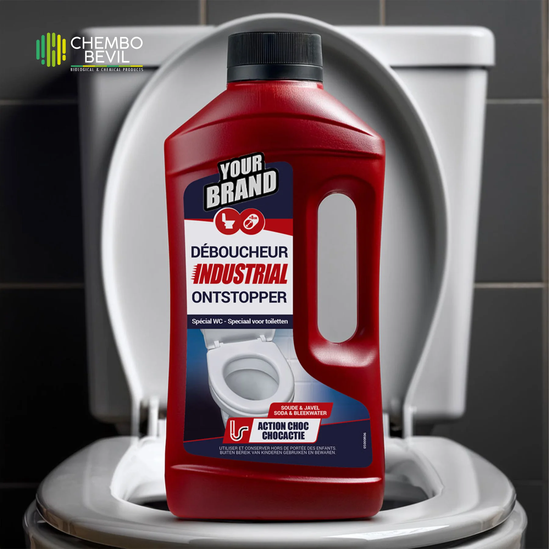 Alibaba.com: Industrial Pipe Toilet Cleaner Drain Bottle Strong Formula ...