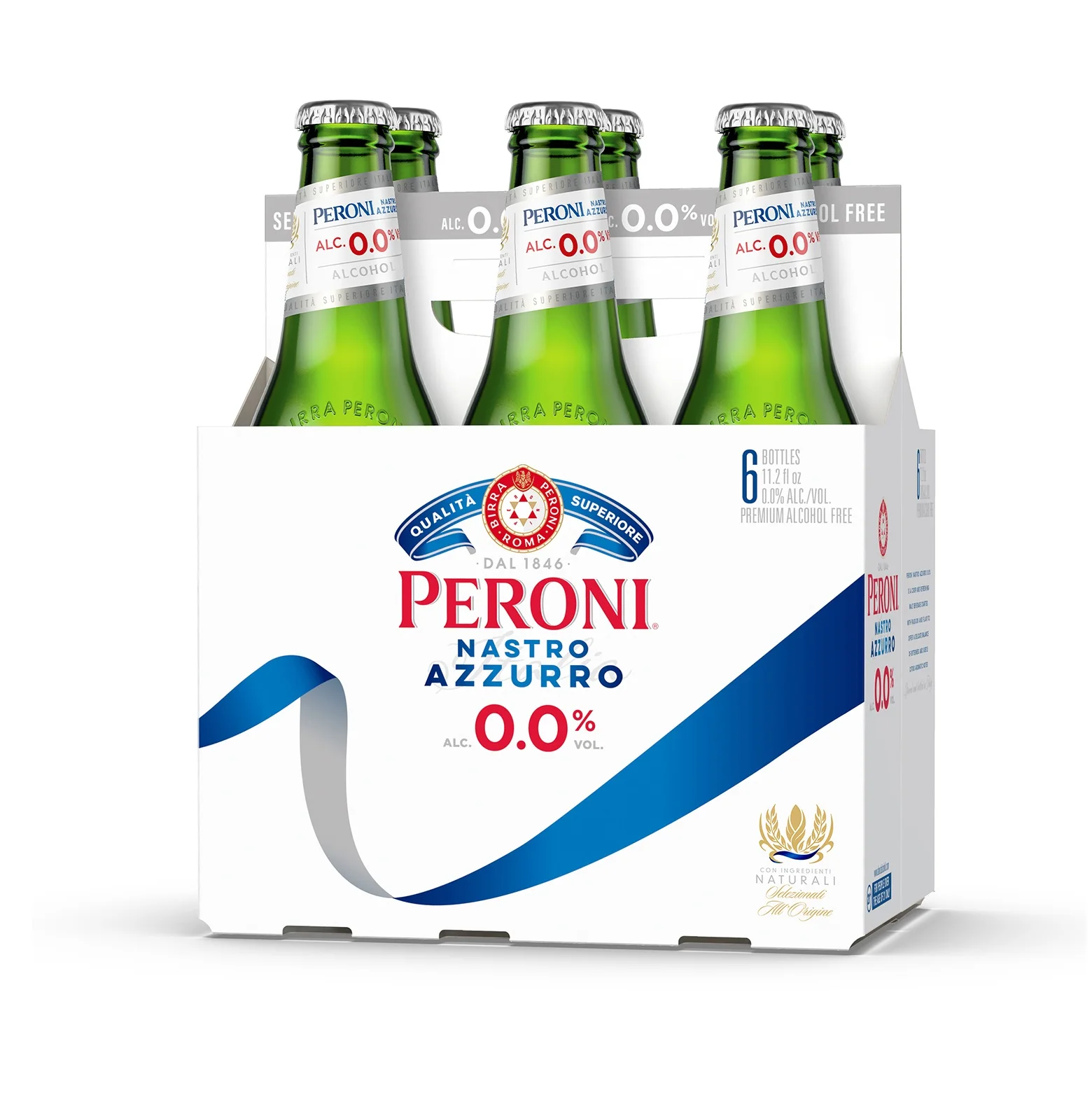 PERONI Nastro Azzurro 330ml 24本入×2ケース Amazon.com : Peroni Nastro Azzurro 24 Pack 0.0 NA Beer Non