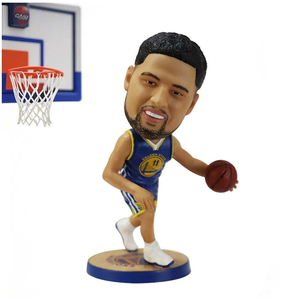 Custom Bobblehead Drummer Shelf Basketball Star Sports Model Sculpture Tabletop Ornament Souvenir Gift  Figurines Resin Gift manufacture