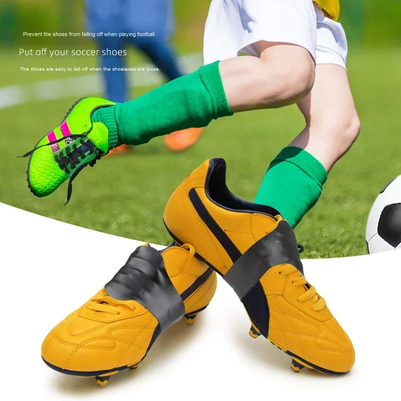 Copri Scarpe Da Calcio Elastici Antiscivolo - Proteggi Tacchetti Da Sabbia E Detriti, Sport Multiuso, Nero