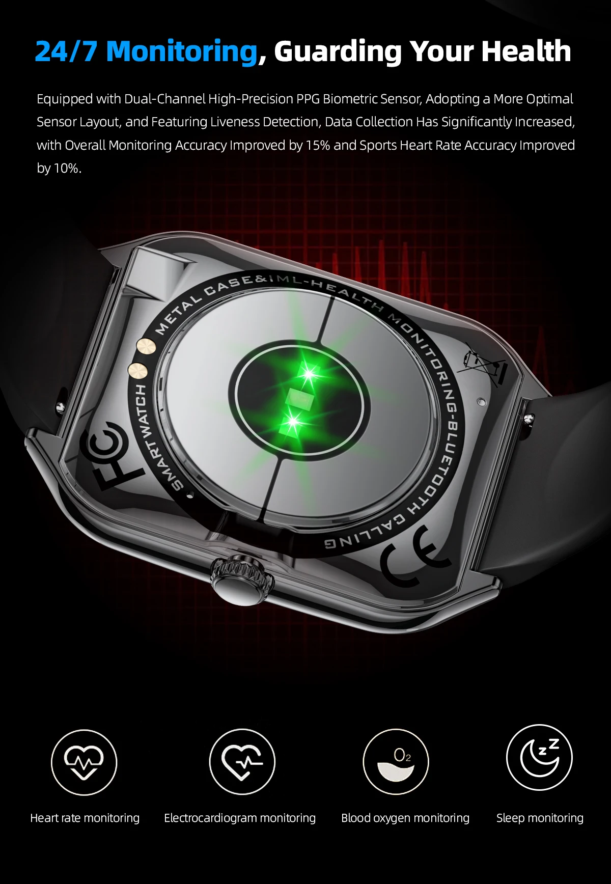 Maxtop Custom Logo Display Phone Call Outdoor Rugged Amoled Full Touch Screen Sport Smart Watch