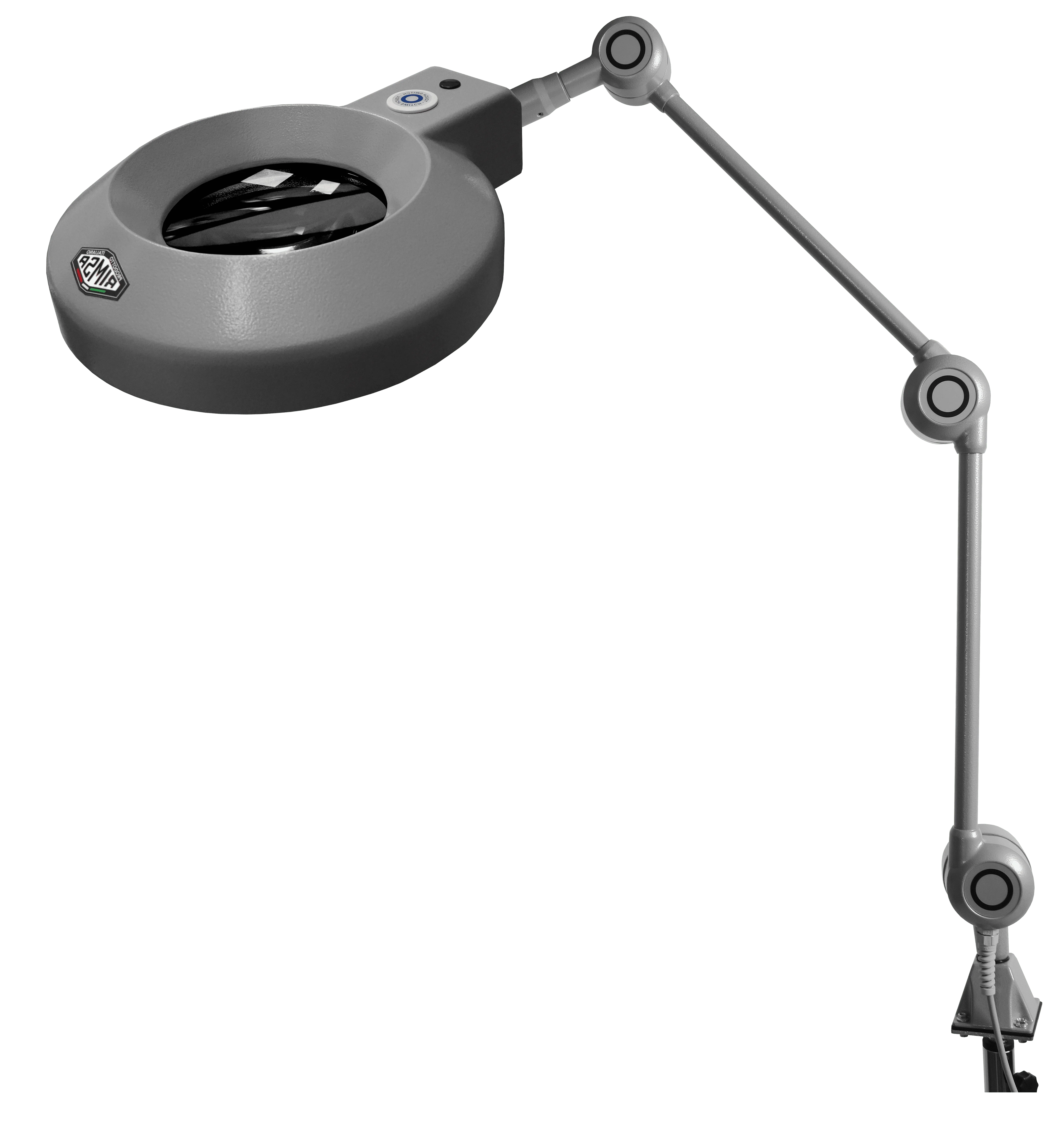 L88led Magnifying Lamp Made In Italy Polished Optical Glass Dioptres Zoom Precision Cnc
