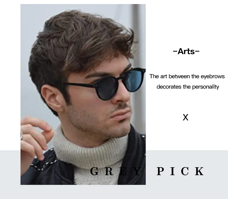 Polarized Designer Unisex Sunglasses With Stylish Grey Frames_voghion.com