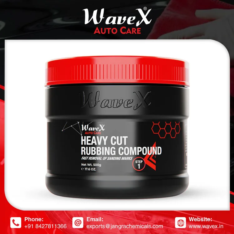 Rubbing Compound Heavy Cut (500gm) Super Heavy Hard Cut Compound For Paint Correction Rubbing