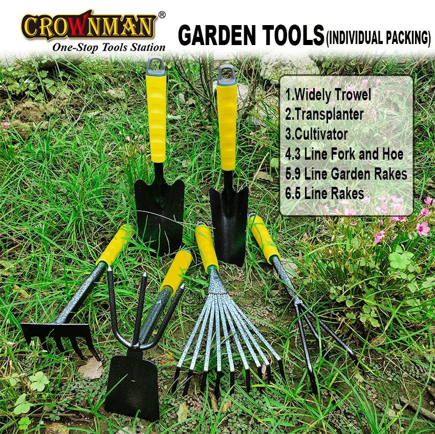 Crownman Garden Tools Carbon Steel Head And Pp Handle Garden Hand ...
