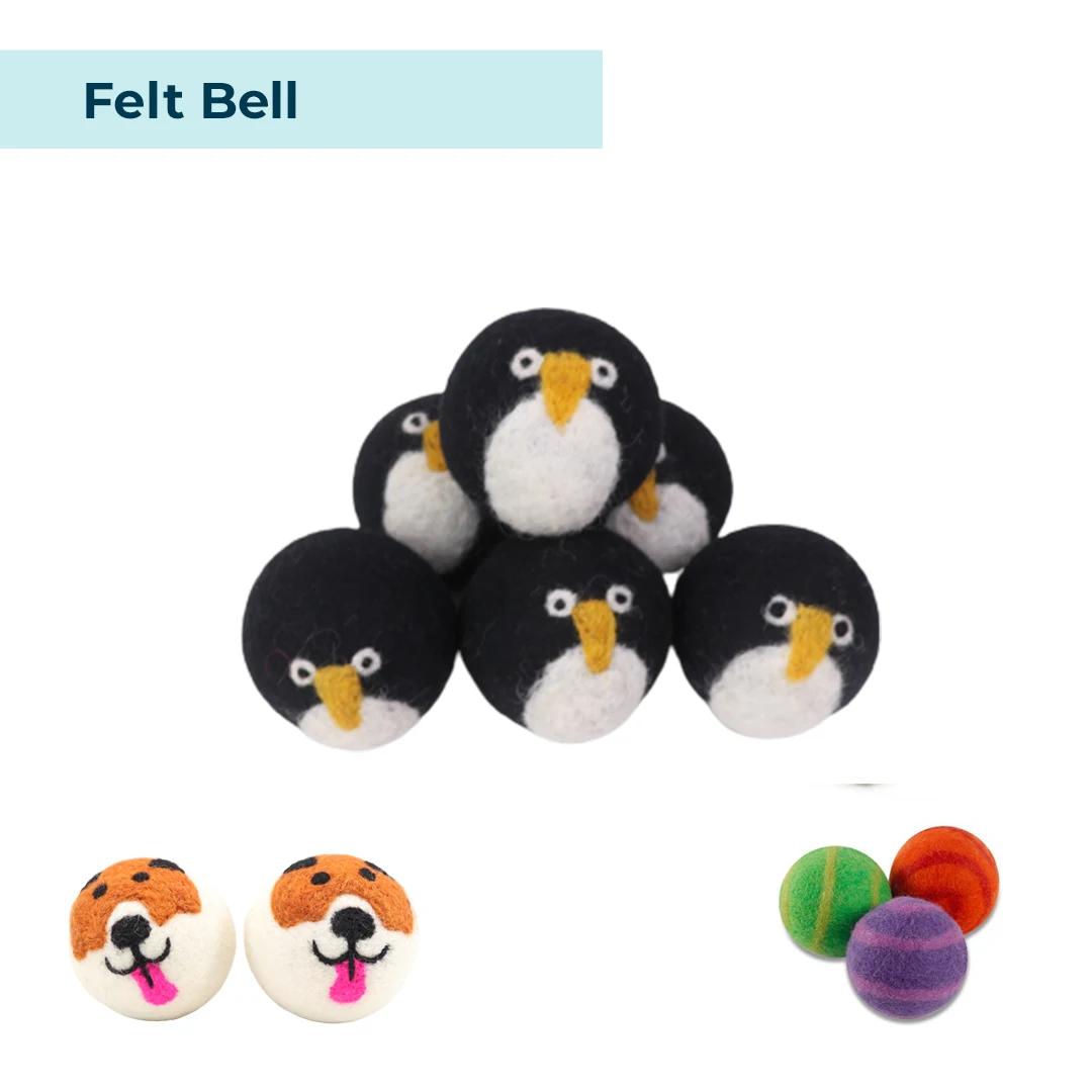 Wholesale Plain Felt Ball Made From New Zeeland Wool 100 Made In Nepal