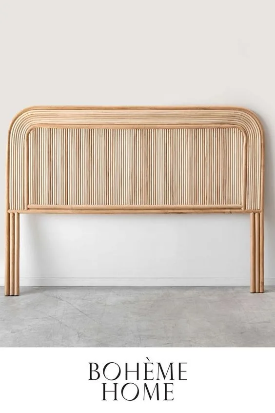 Square Cane bing Bedhead,Natural Rattan Handmade Headboard,Wall Mounted Headboard Buy