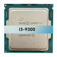 Used Cpu I3-9300 for in Tel 9300 9300t 9320 9350k  9gen Desktop Professional Processor Pc Gaming
