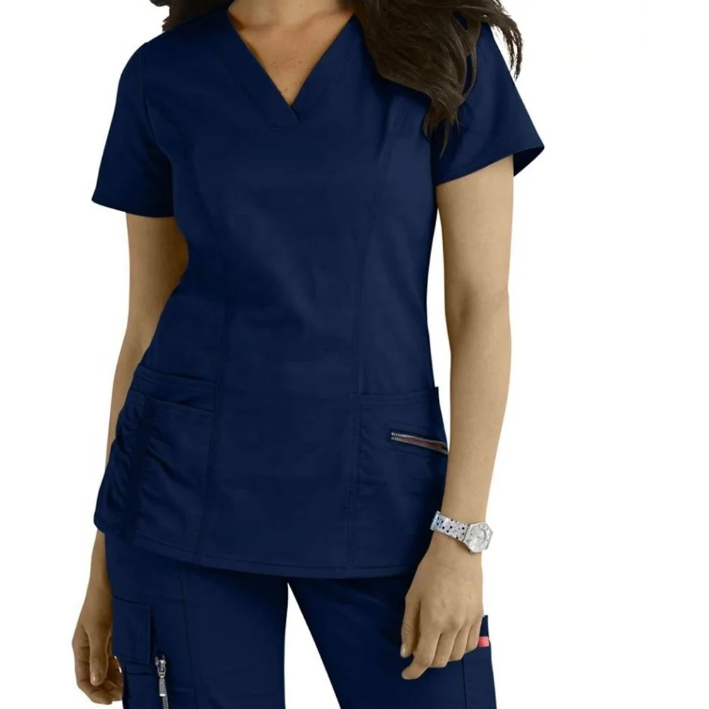 Hot Sale Medical Scrubs Uniforms Women Scrub Nurse Uniform Sets For