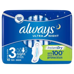 Buy Cheap Adult Women Pads Feminine Hygiene Products /Always Maxi Pads- Size 48 Overnight Absorbency With Wings Unscented