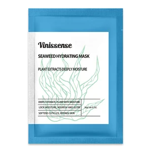 Beauty Face Mask Skin Care Sea the Radiance PLUMPING Sheet Mask with Peptides & Seaweed Extract Hydrates Firms Rejuvenates