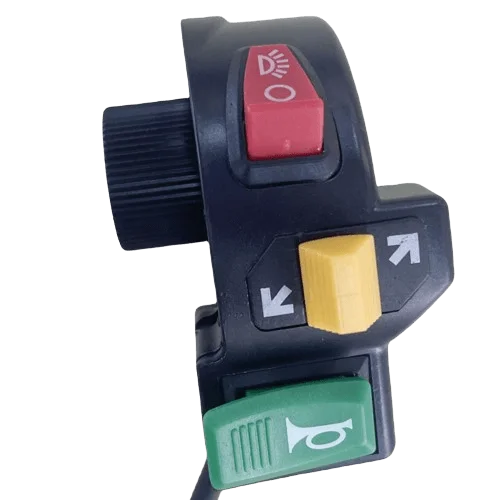 High Quality Steer Switch Turn Signal Lights Horn compatible with 60v 48v 36v Scooter Accessory