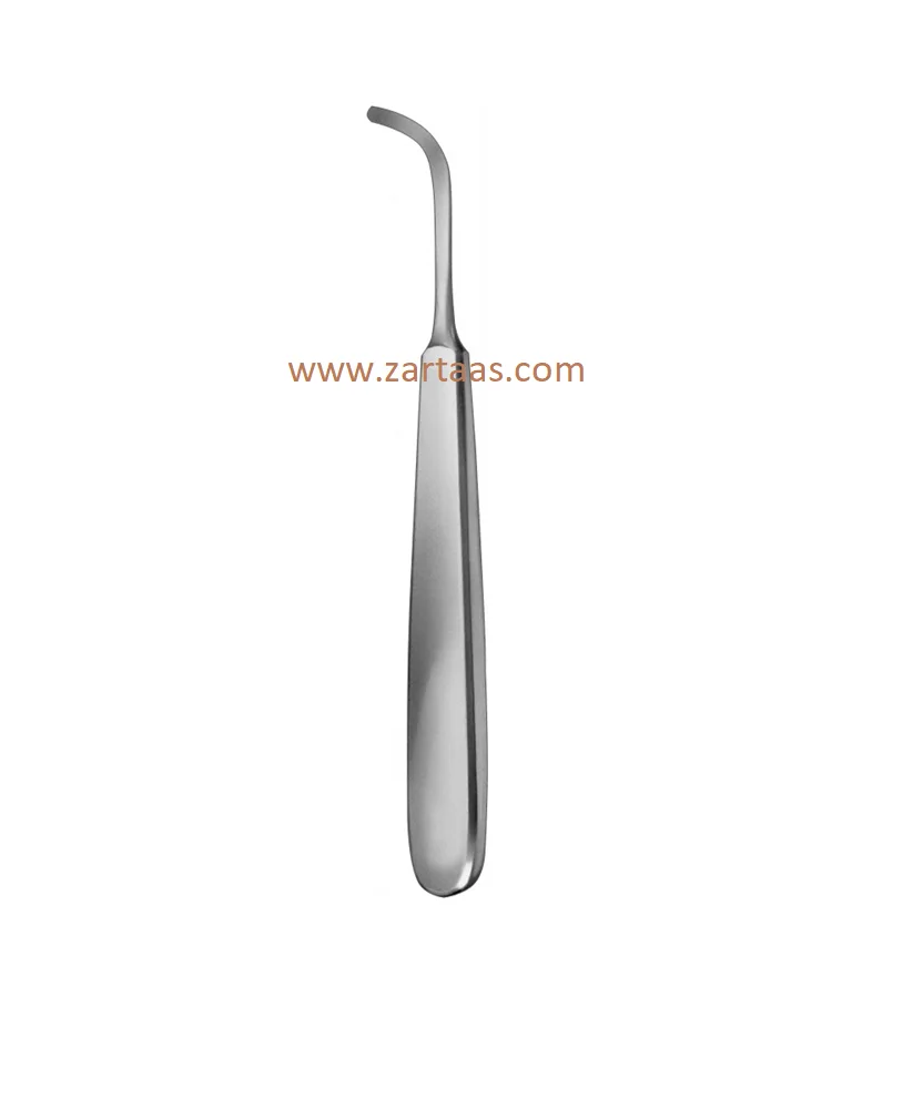 Raspatory,Curved To Left,140 Mm (5 1/2"),Width 4 Mm,Nonsterile