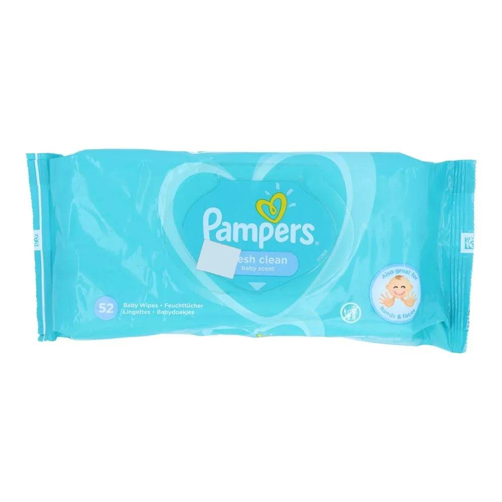 Pampers Baby Wipes Sensitive 52s - Buy Purchase Pampers Sensitive Wipes