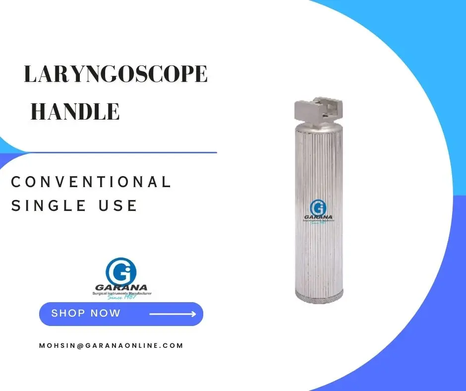 Conventional Single Use Laryngoscope Handle Buy Stubby Battery Handle
