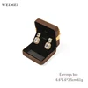 brown earring box