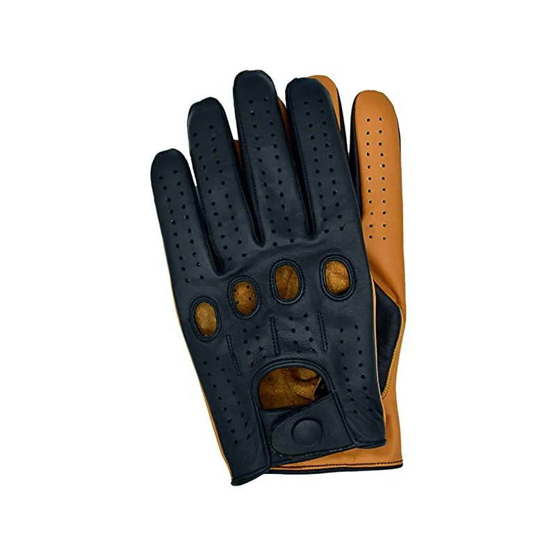 Мужские кожаные перчатки для