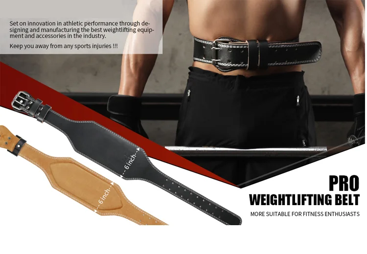 Gym Weight Lifting Lever Buckle Powerlifting Belt Waist Trainer Belt