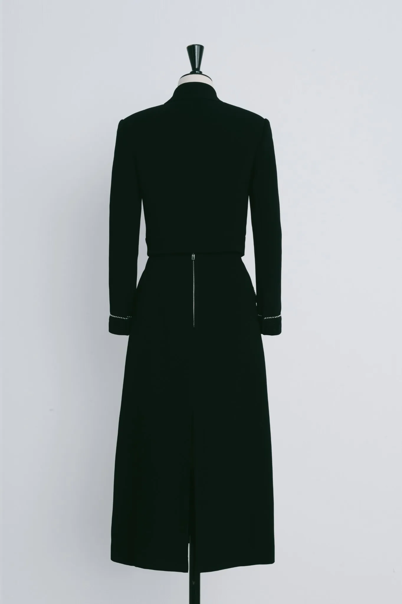 Triacetate Luxe Draped Elegance Midi Skirt
