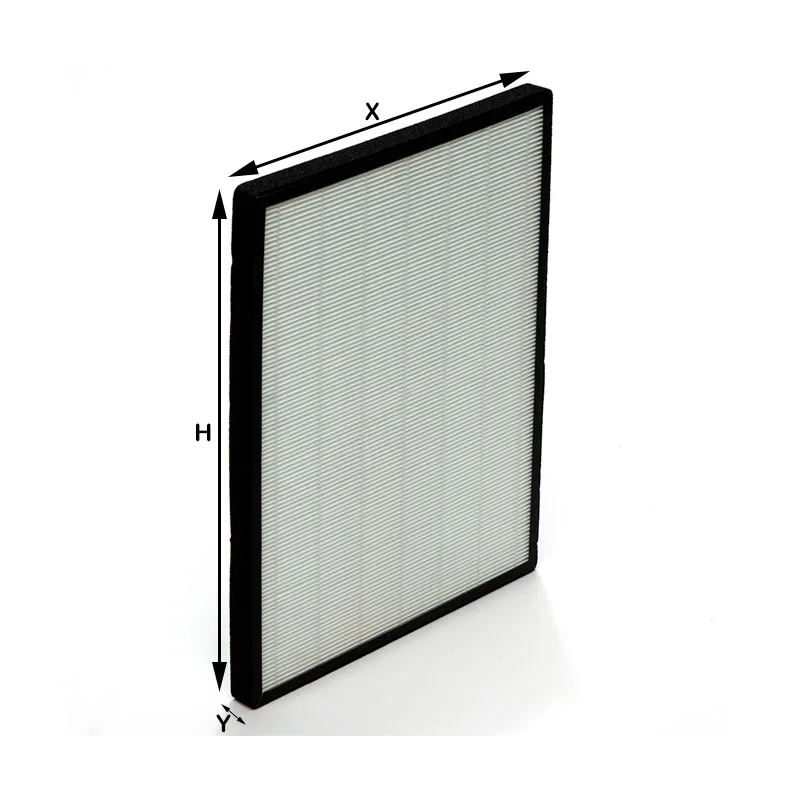 product factory supply custom hepa filter oem size hepa filter fits replacement for samsung air purifier hepa filter-1