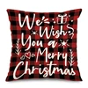 Plaid nero e rosso