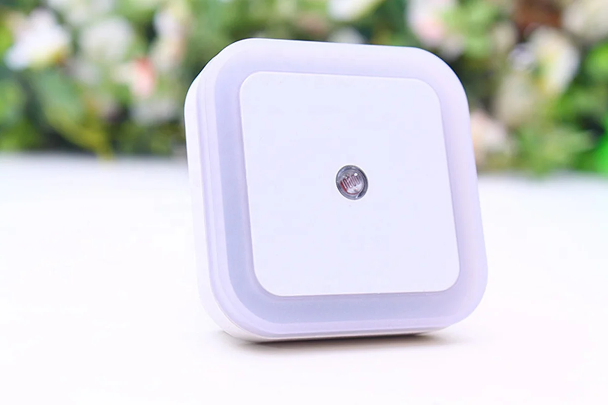 Led Night Light Mini Light Sensor Control 110v 220v Eu Us Plug Nightlight Lamp for Children Kids Living Room Bedroom Lighting