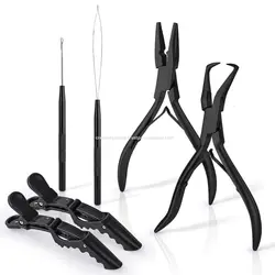 Crea Kit Di Strumenti Di Estensione Per Capelli Di Bellezza - Pinze - Foto 14