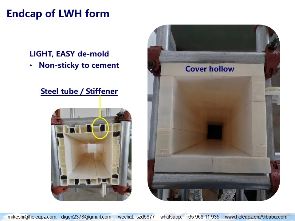 Circle Circular Square Rectangular Concrete Column Formwork Light