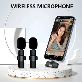 Outdoor Wireless Recording Lavalier Microphone for Interview detail image