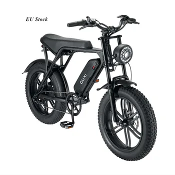 Eu Warehouse Fat Tire Electric Bike 20inch V8 Foldable E Bike Price ...