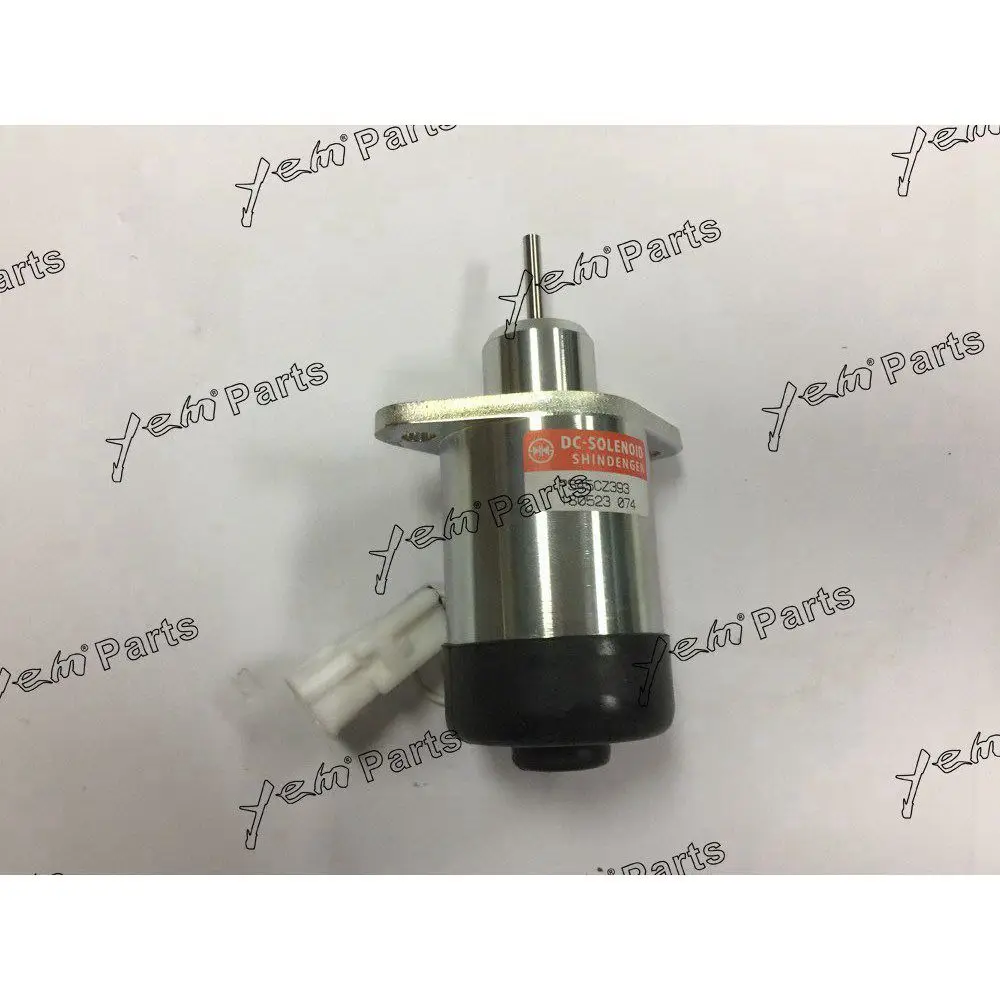 V3800 Fuel Shut Off Stop Solenoid for Kubota