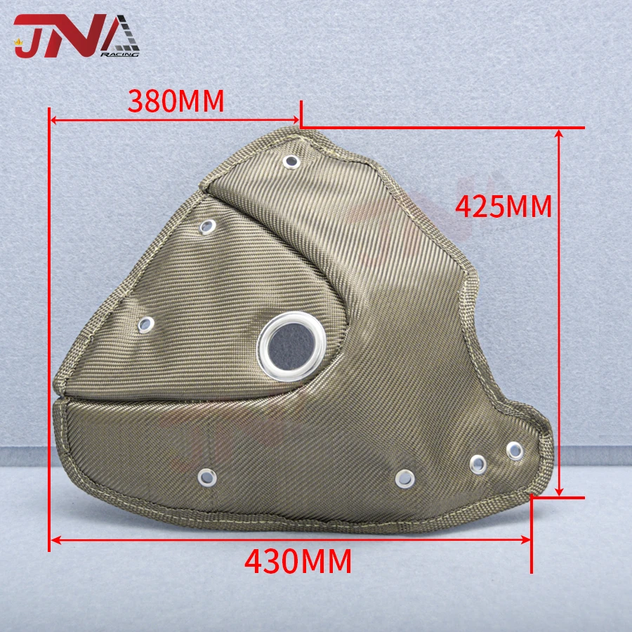 Titanium Auto Turbine Cover Turbo Heat Shield Turbocharger Heat Wrap