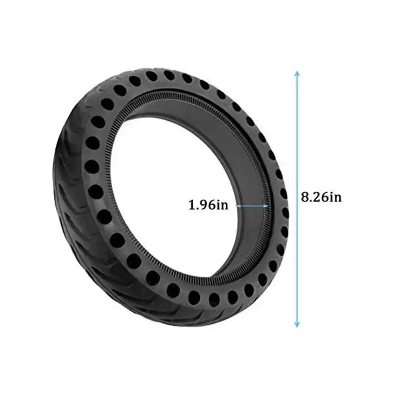 MK083 Zweirad-Scooter, 8,5-Zoll-Vollgummireifen, 500-W-Motorleistung, 25 km/h Höchstgeschwindigkeit, 120 kg maximale Zuladung, Europa-Lager, Doppelsitz