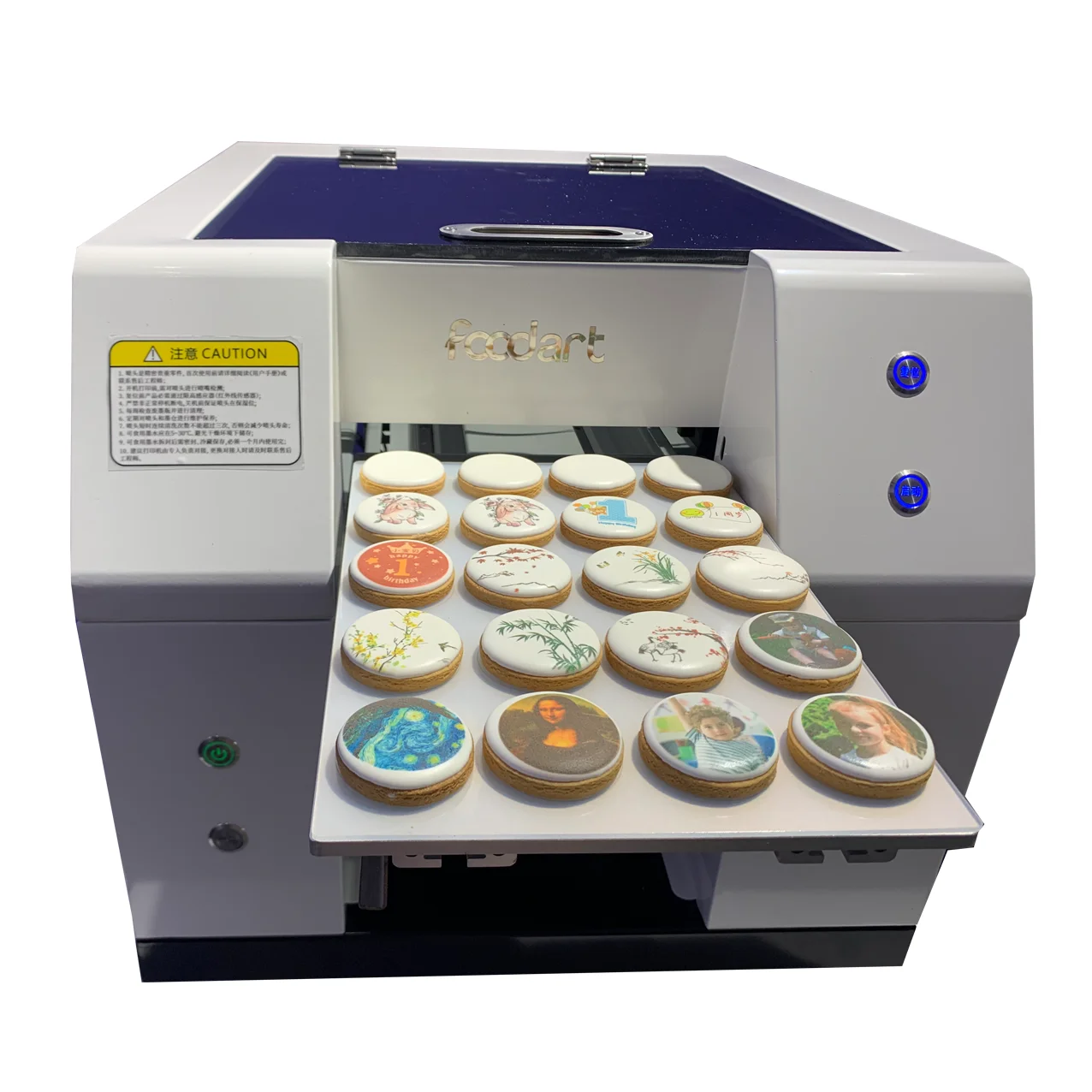 Refillable Ink Tank A4 Food Printer 3d Digital Food Printing Cake Cookie Chocolate Print Machine