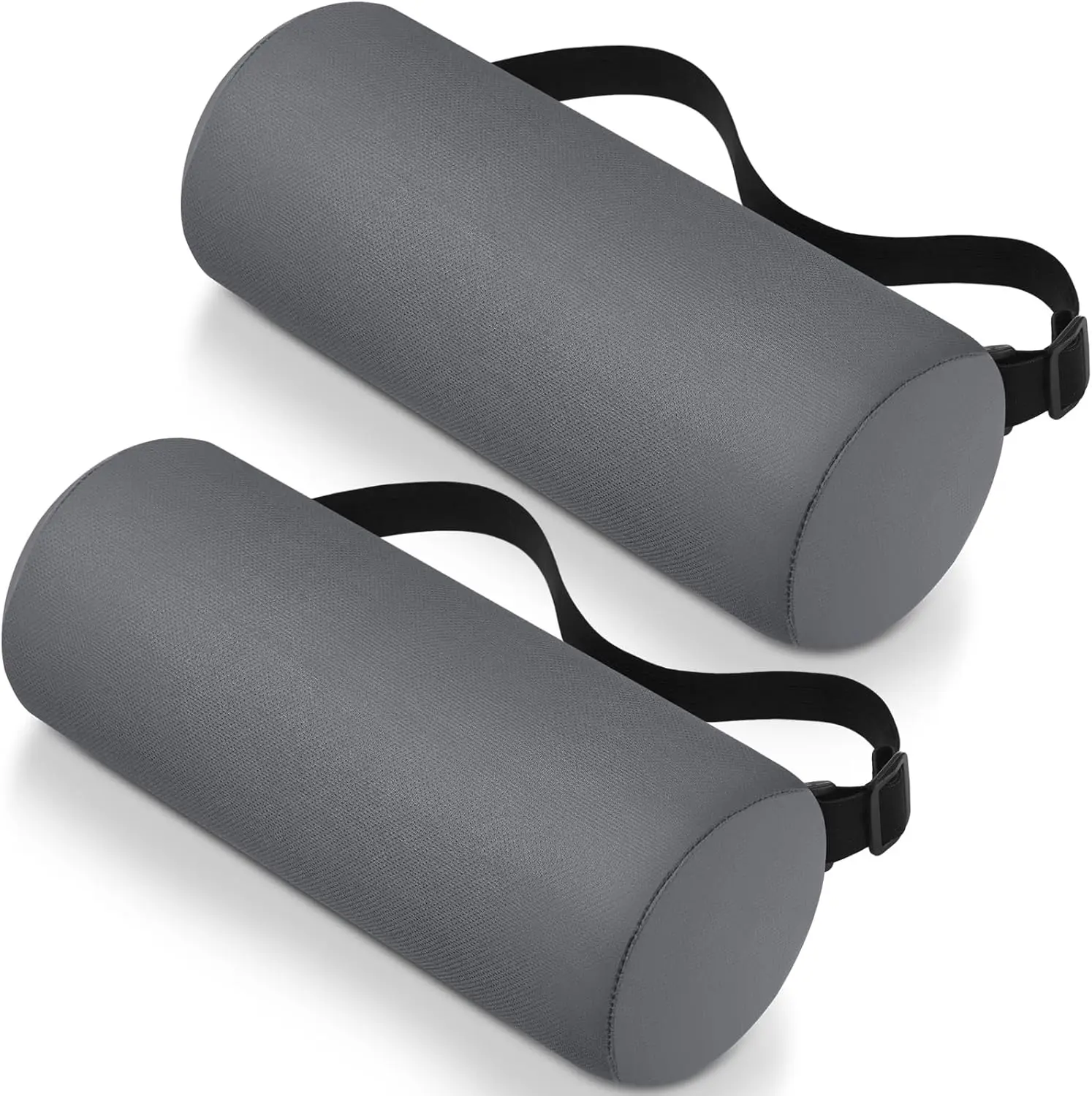 Gaming Chair Memory Foam Roll Pillow Cushion Washable Cover Relieving Back Pain Relief Lumbar Support Pillow for Office Chair
