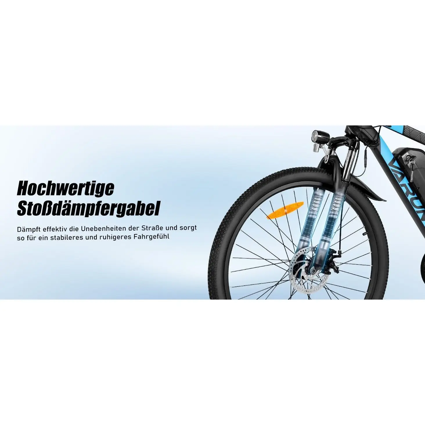 VARUN M27 Elektrofahrrad 27.5 * 1.95 Zoll Tire, 48V 13AH elektrisches Mountainbike