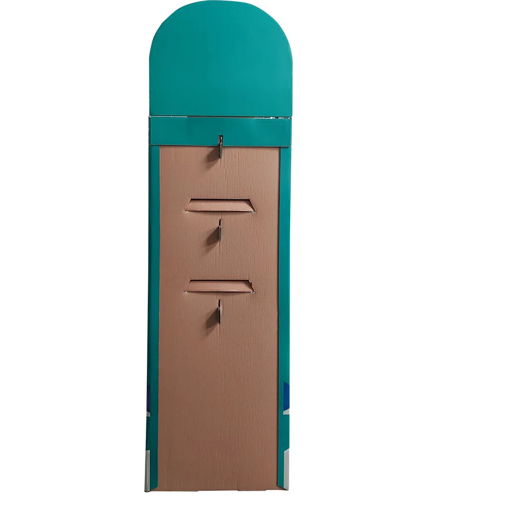 Cardboard Display Stand Retail Promotion Corrugated Floor Paper Display Shipper Cardboard Display Stand for Supermarket