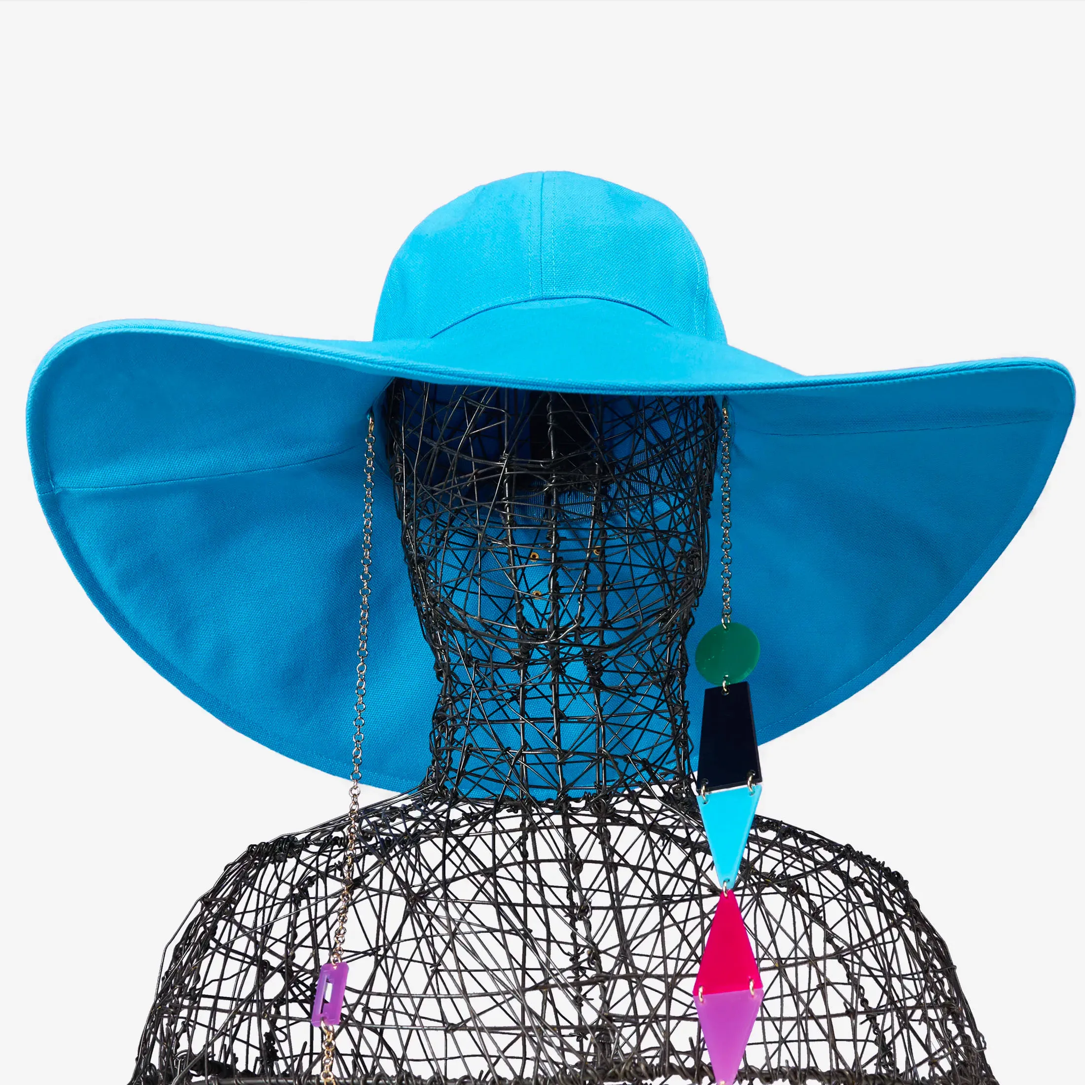 Chic Canvas Flapper Hat from Licini Collection Unisex Italian Luxury Cap with Unique 1920s Modern Design for Men and Women