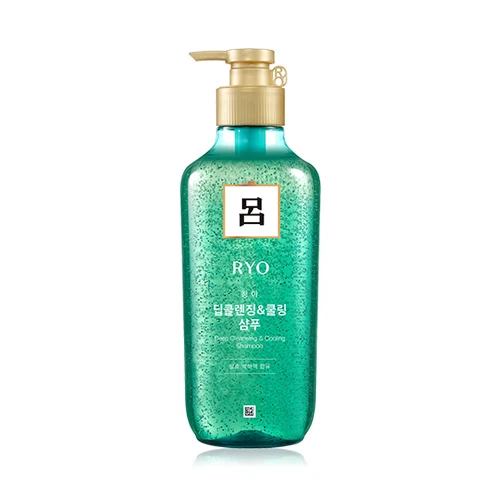 [Ryo] Shampoo (2021) - 550ml New #Damage Care & Nourishing #Deep Cleansing & Cooling #Hair Strengthen & Volume