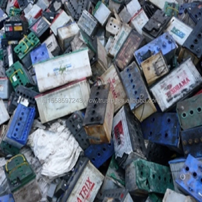 100 Pure Battery Scrap Lead Acid Dry Drained Battery / Wholesale Used