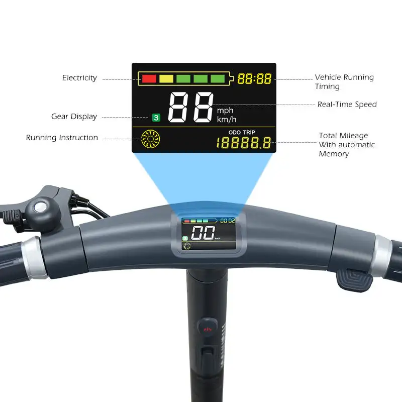 Mankeel MK006 Two-Wheel Scooter with Silver Wings