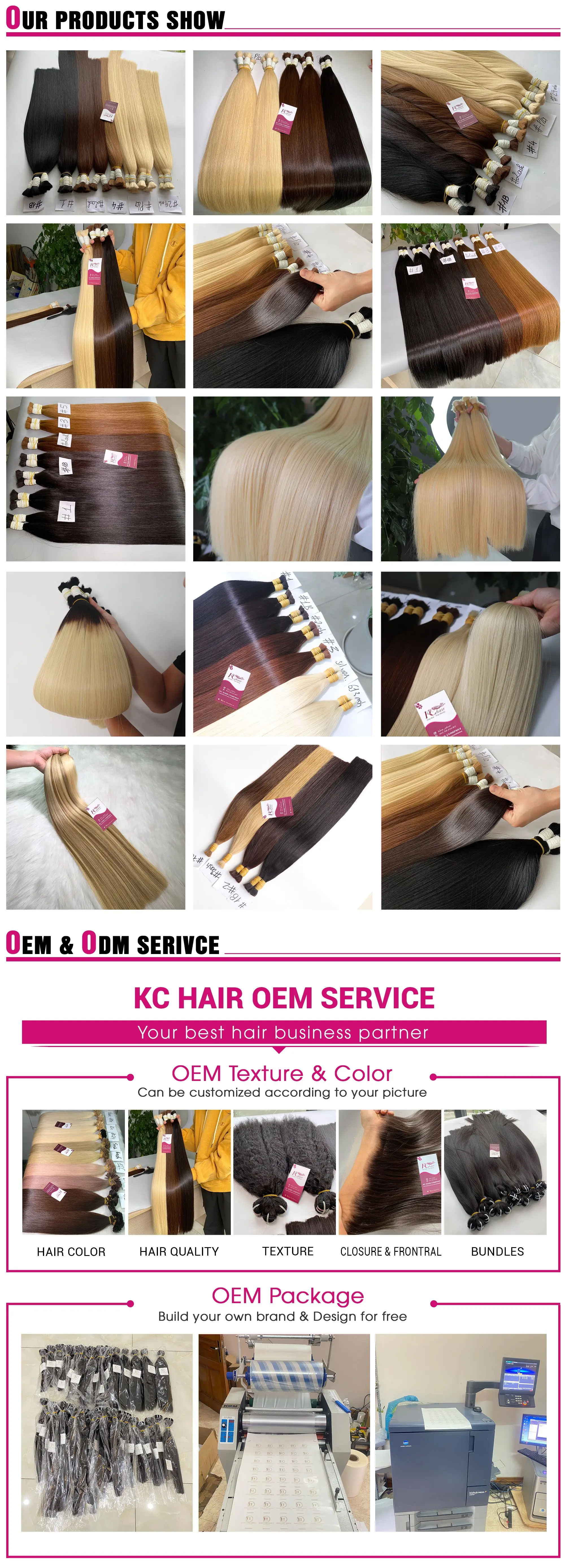 100% Raw Vietnamese Hair Bundle Vendor,Raw Virgin Bulk = Hair Bundles ...